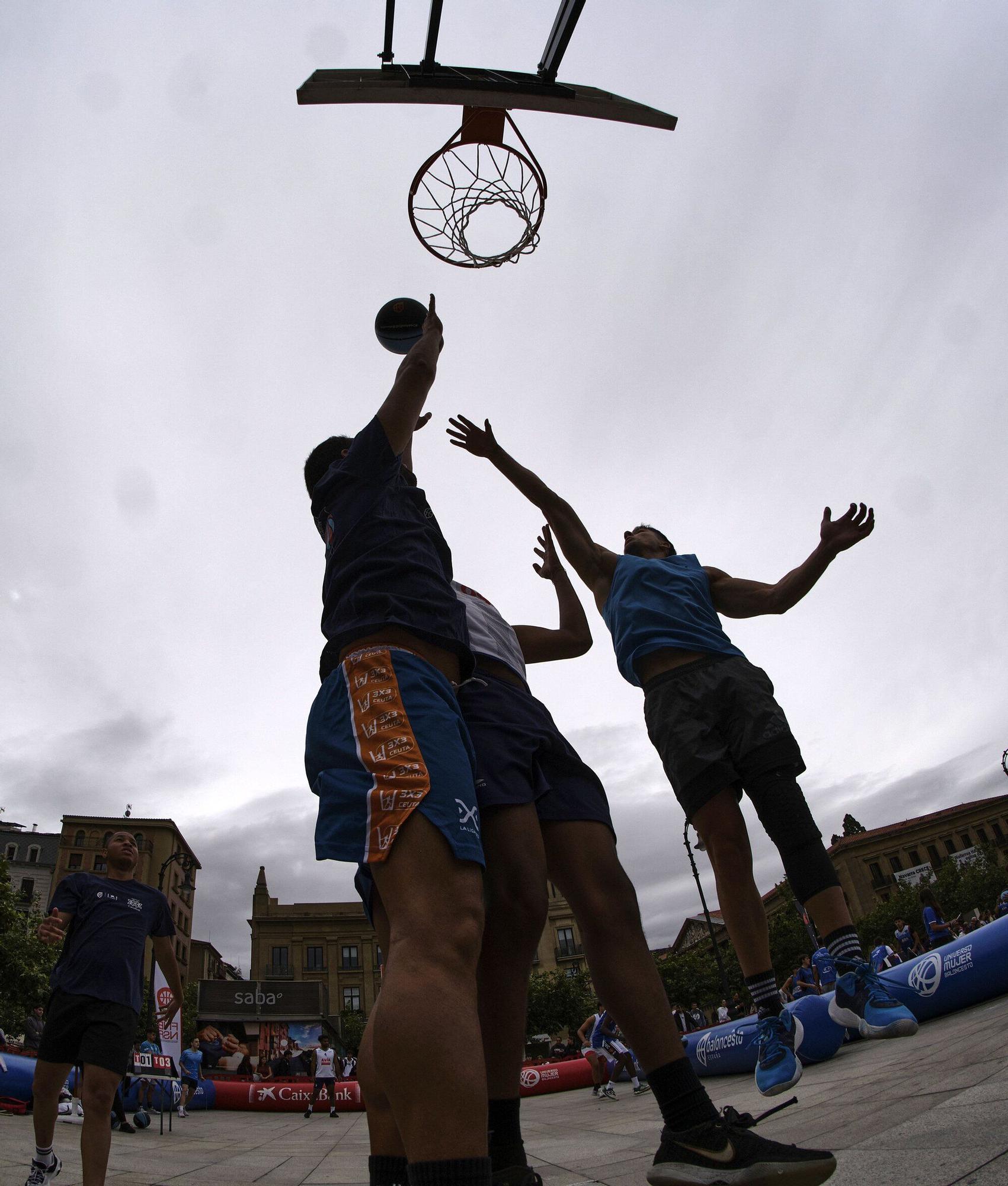 Fotos del circuito 3x3 de baloncesto Caixabank