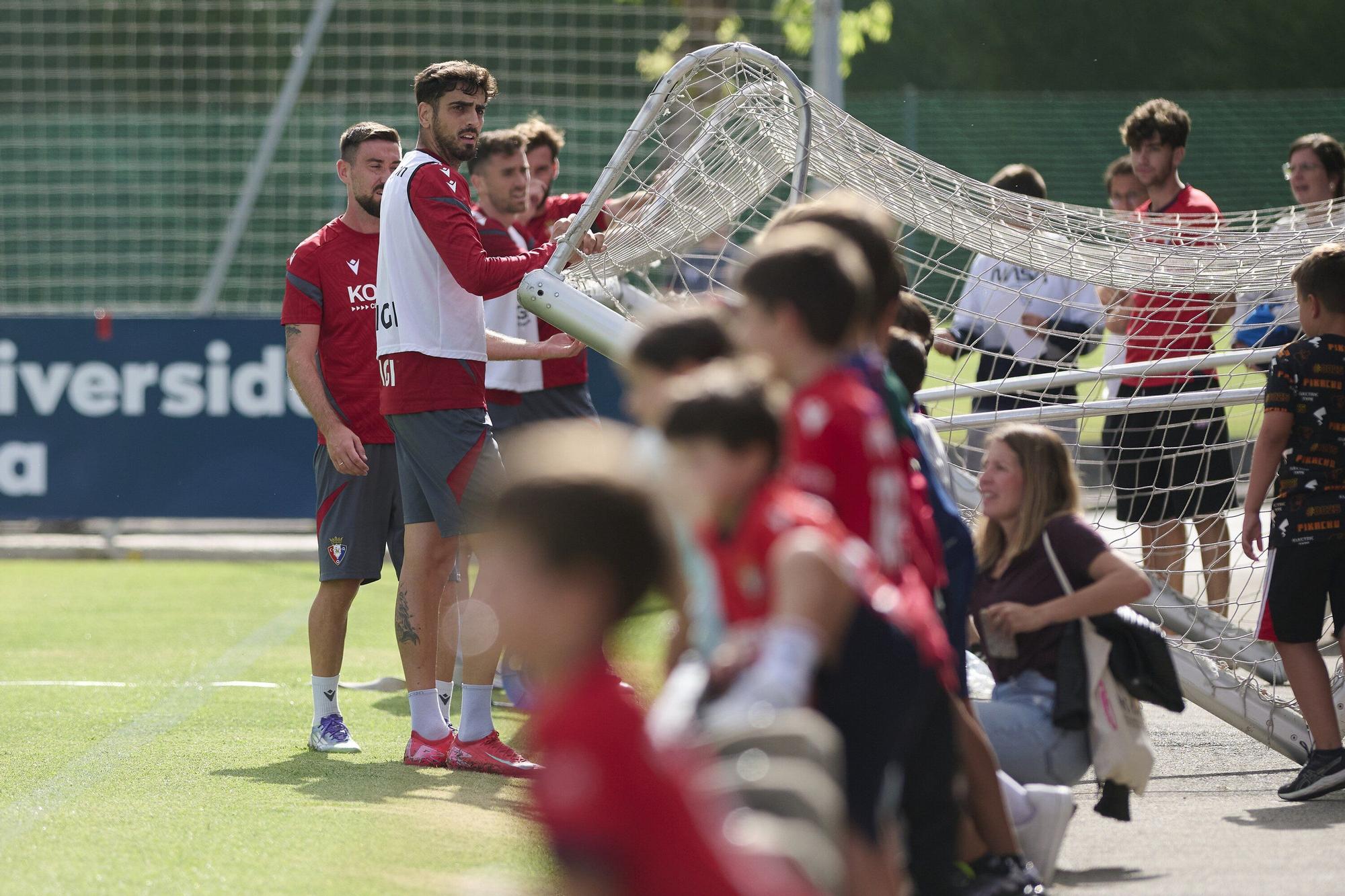 Fotos del entrenamiento de tarde de Osasuna (23/07/2025)