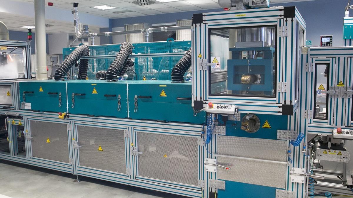 Equipamiento de Cidetec en Donostia.