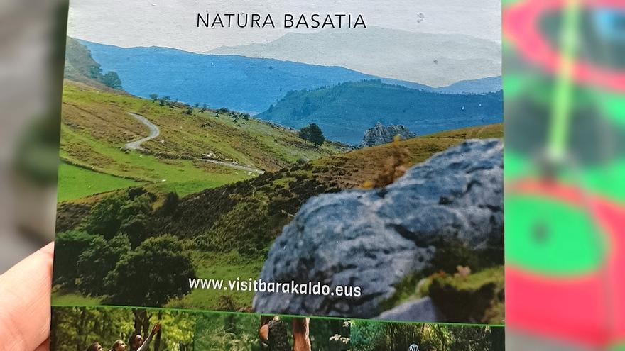 Un mapa recoge los caminos de montaña de Barakaldo