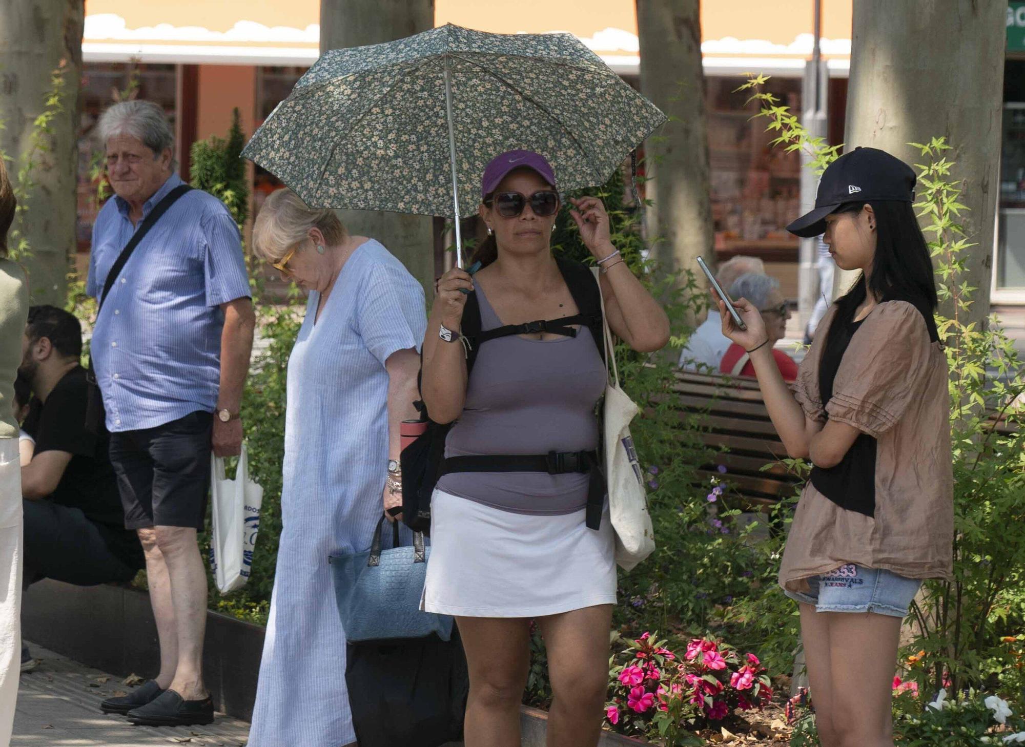 En imágenes: Vitoria sufre los estragos de la ola de calor