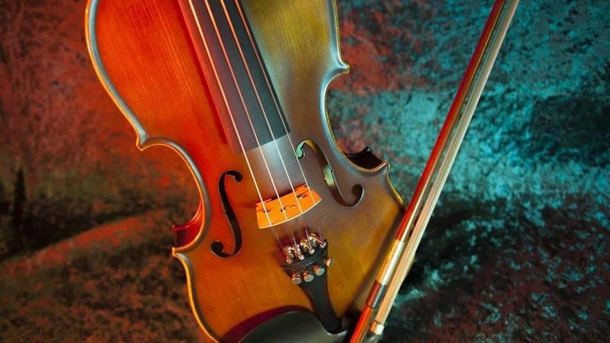 Imagen de un violin.