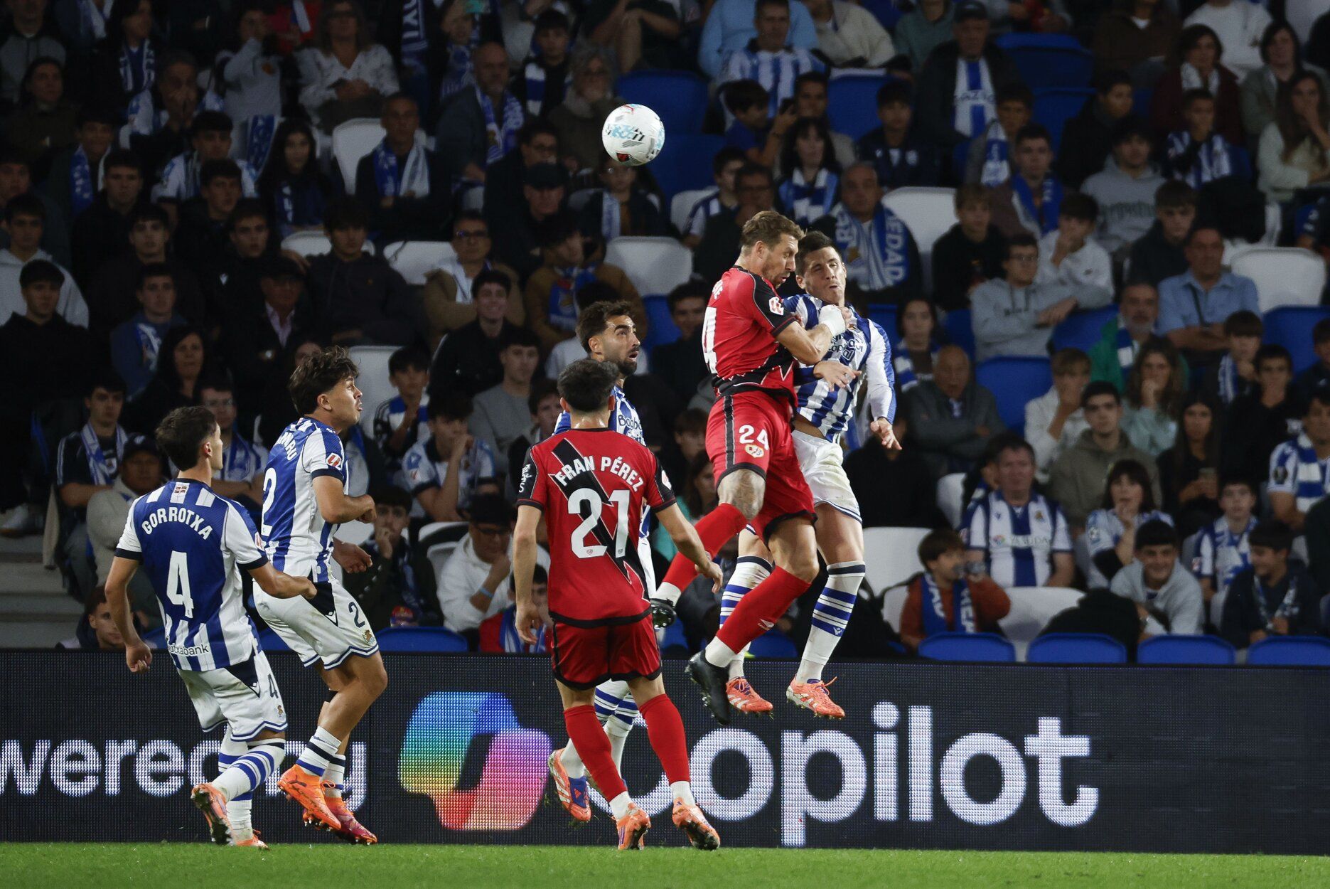 Las mejores imágenes del Real Sociedad - Rayo Vallecano