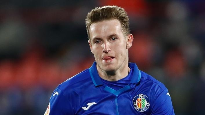 Jakub Jankto, con la camiseta del Getafe.