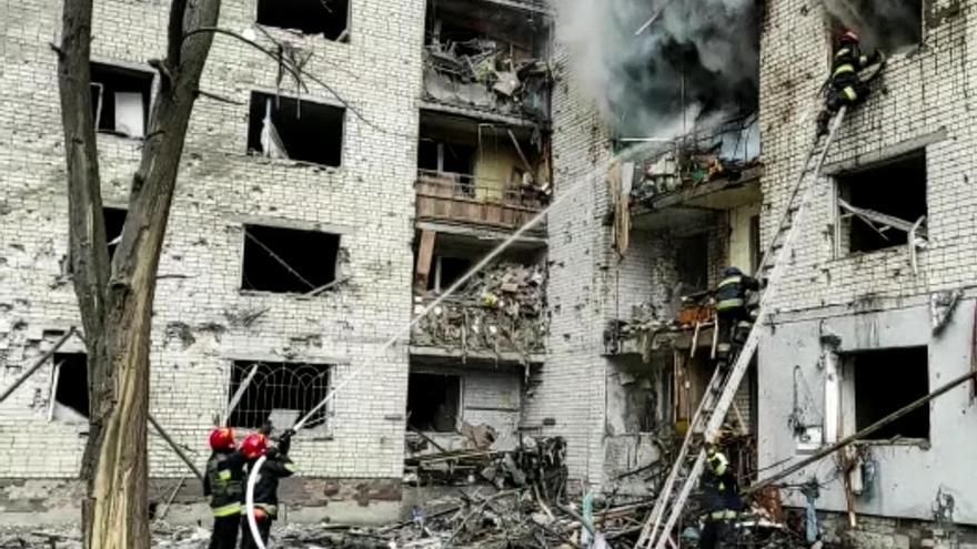 Bachelet ha señalado a Rusia por atacar objetivos civiles, incluidos escuelas, hospitales y zonas residenciales.