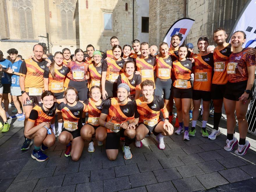 La Almendra late al ritmo de más de un millar de corredores