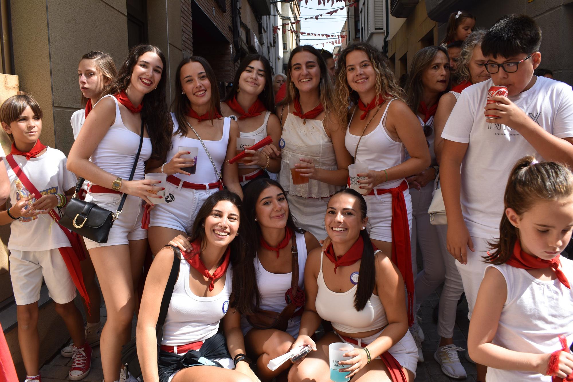 Fotos del chupinazo de Lerín