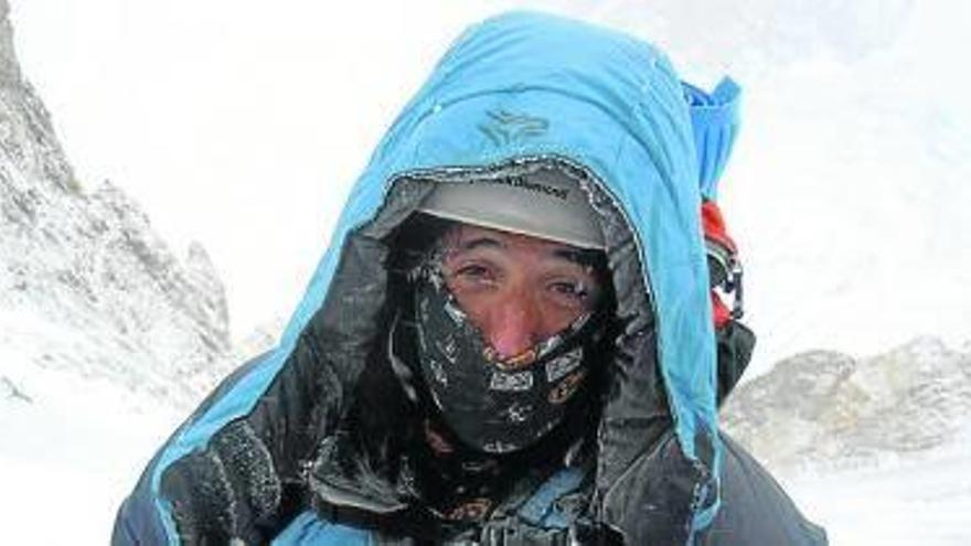 Txikon espera alcanzar hoy la cima del Gasherbrum I