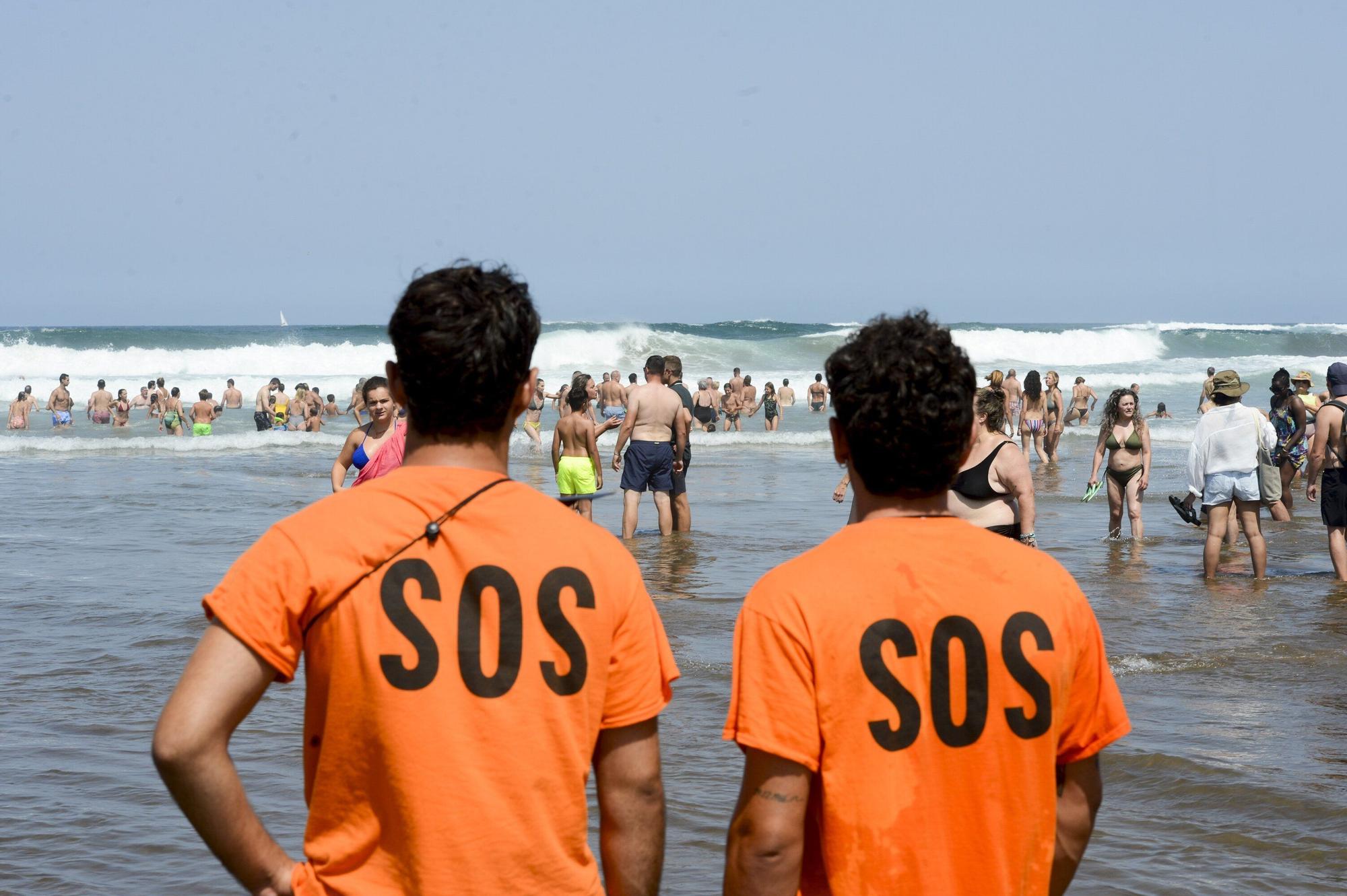 En imágenes: La previsión de calor se prolonga al martes en Euskadi