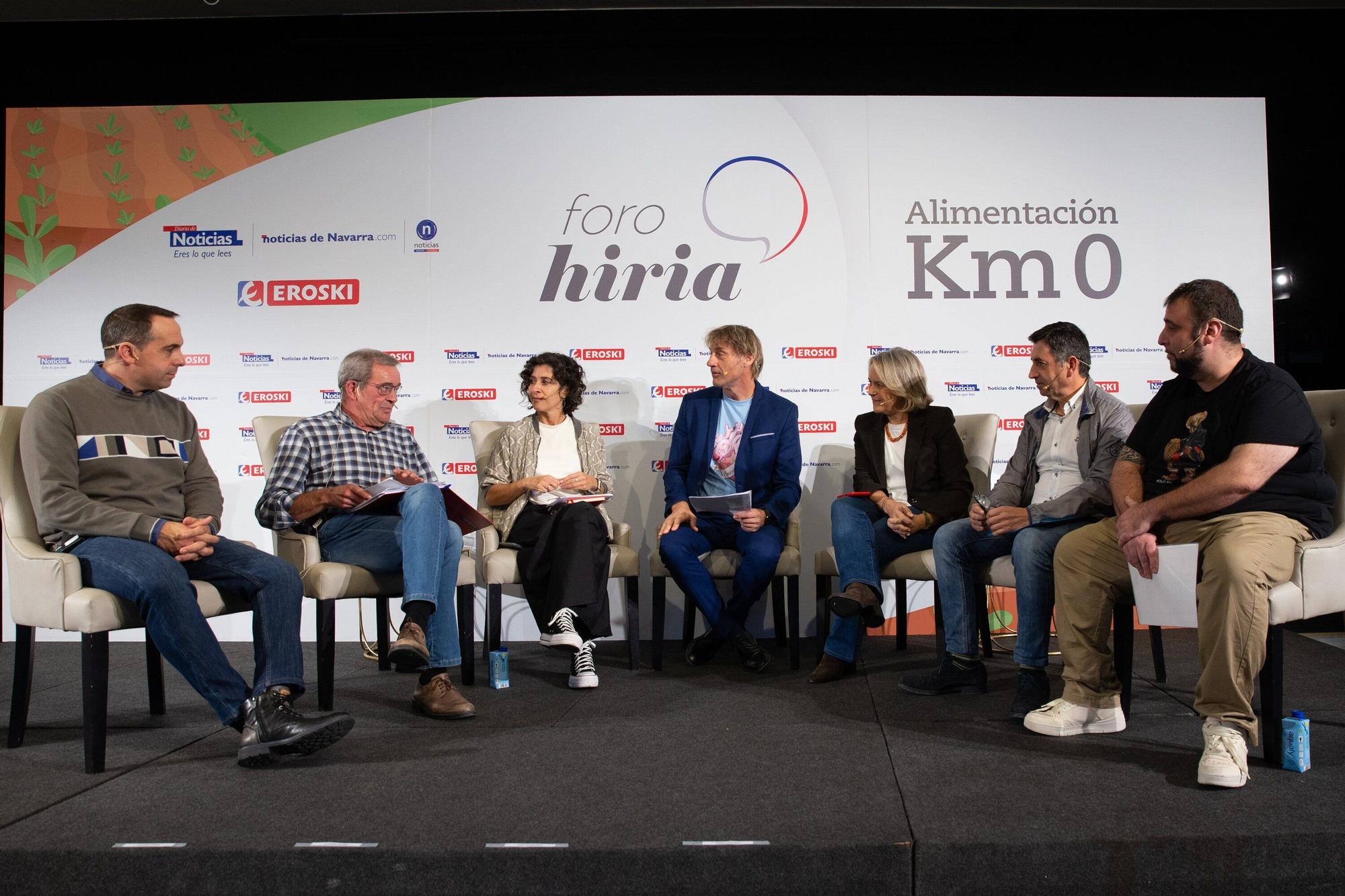 Fotos del Foro Hiria: "Alimentación km 0"