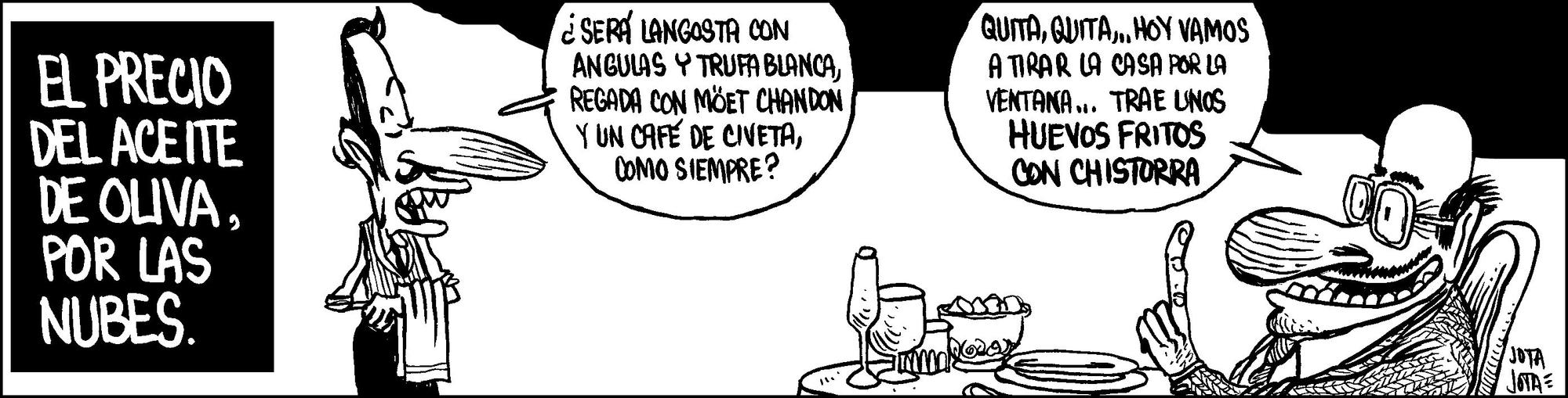 La tira de Jota Jota.
