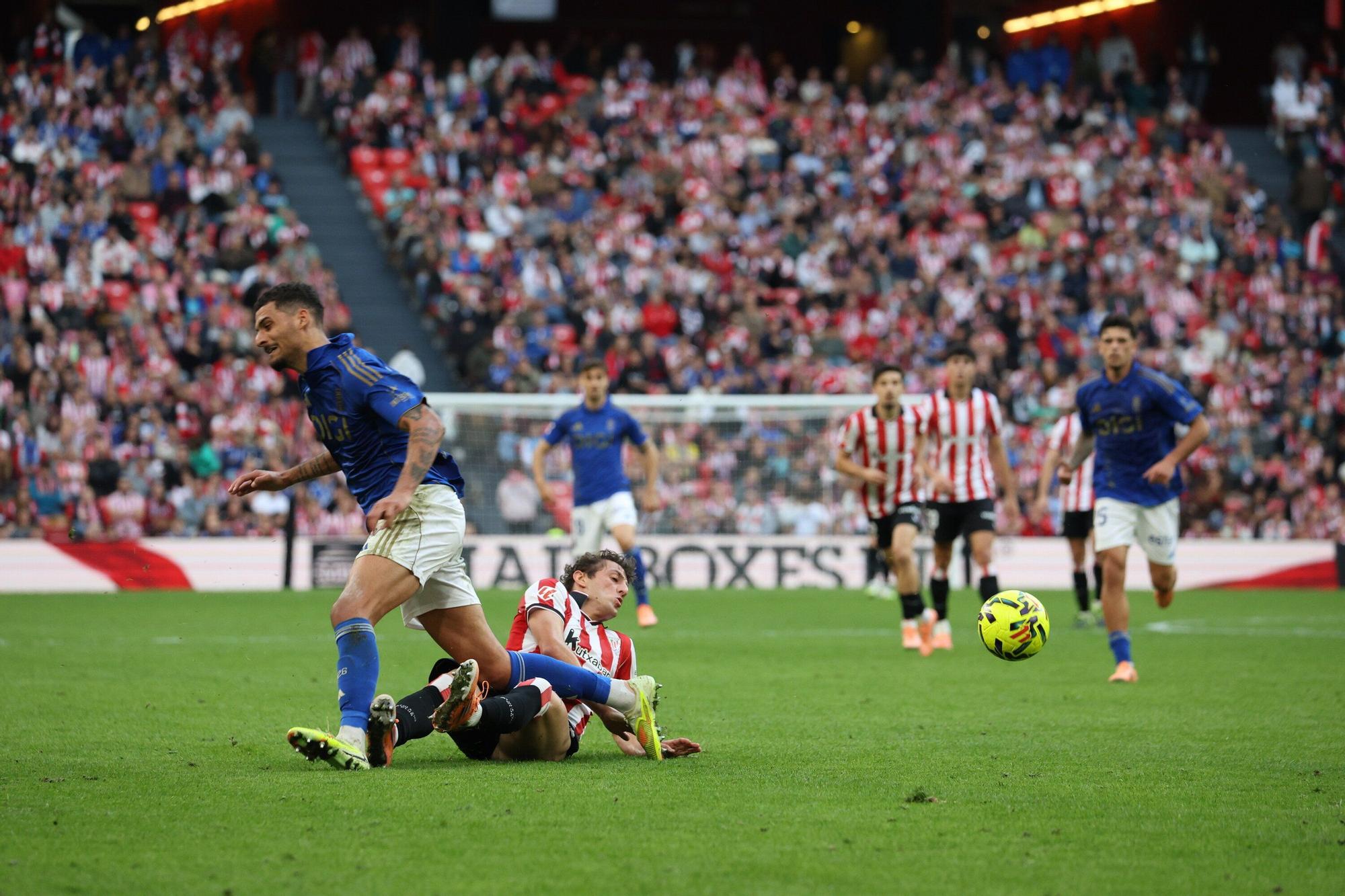 Athletic-Real Oviedo, en imágenes