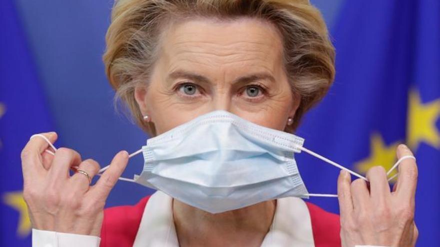 Ursula von der Leyen, en cuarentena