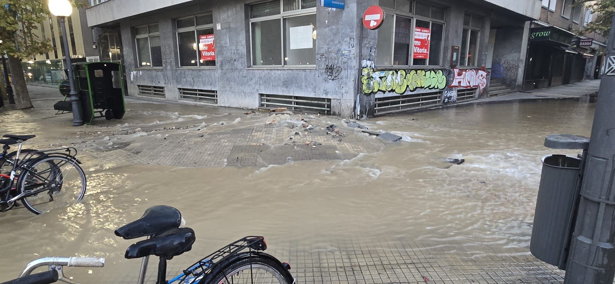 Reventón de tubería de AMVISA