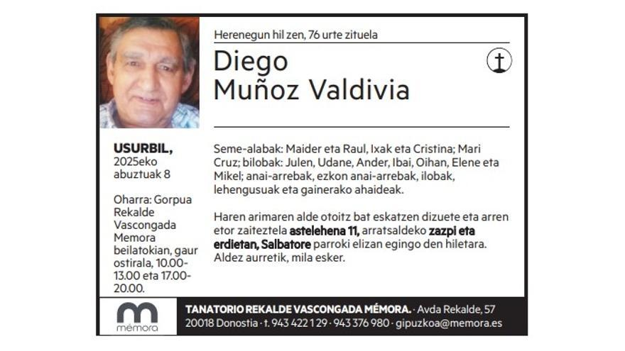 Diego Muñoz Valdivia