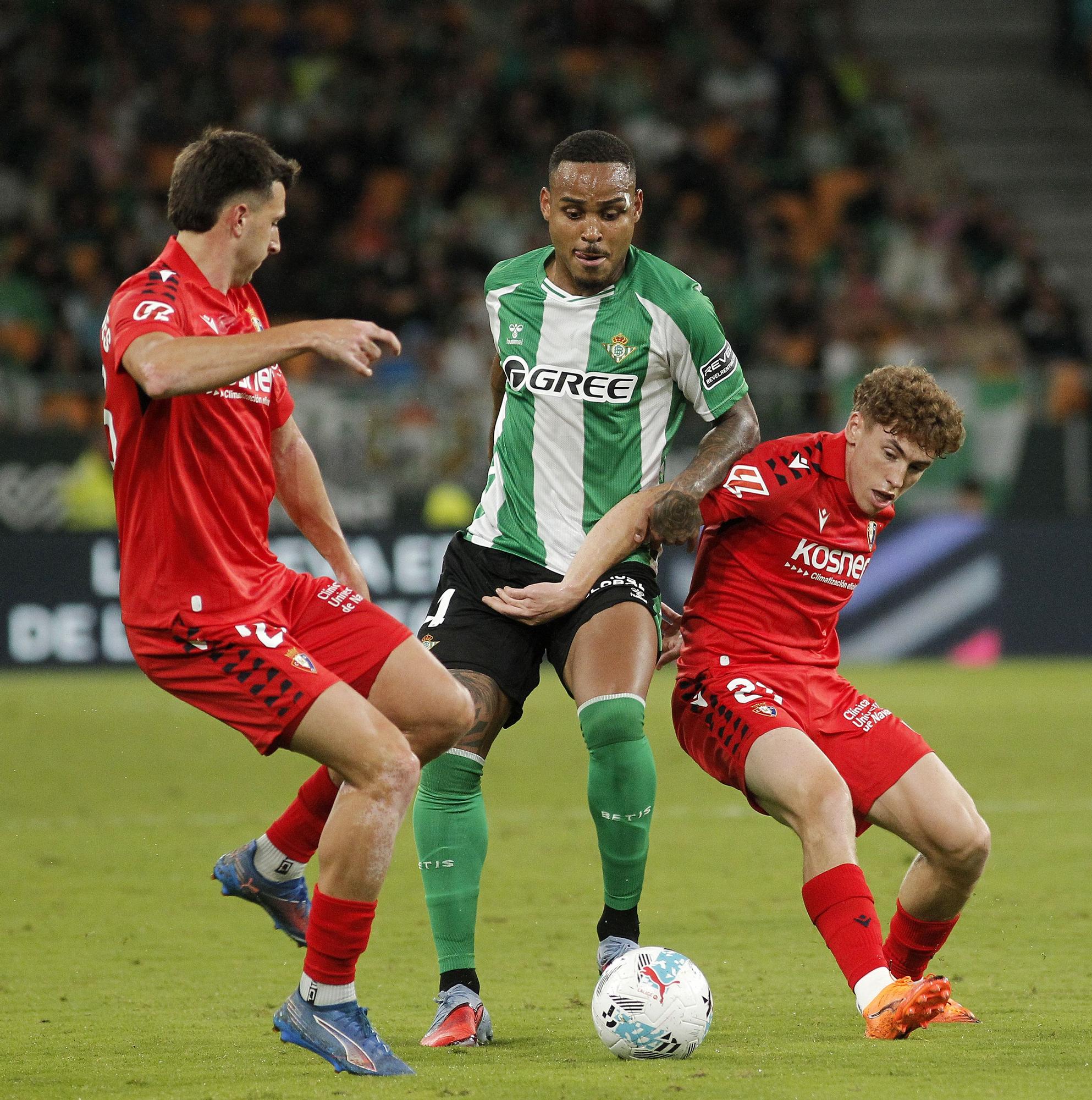 Fotos del partido entre Betis y Osasuna