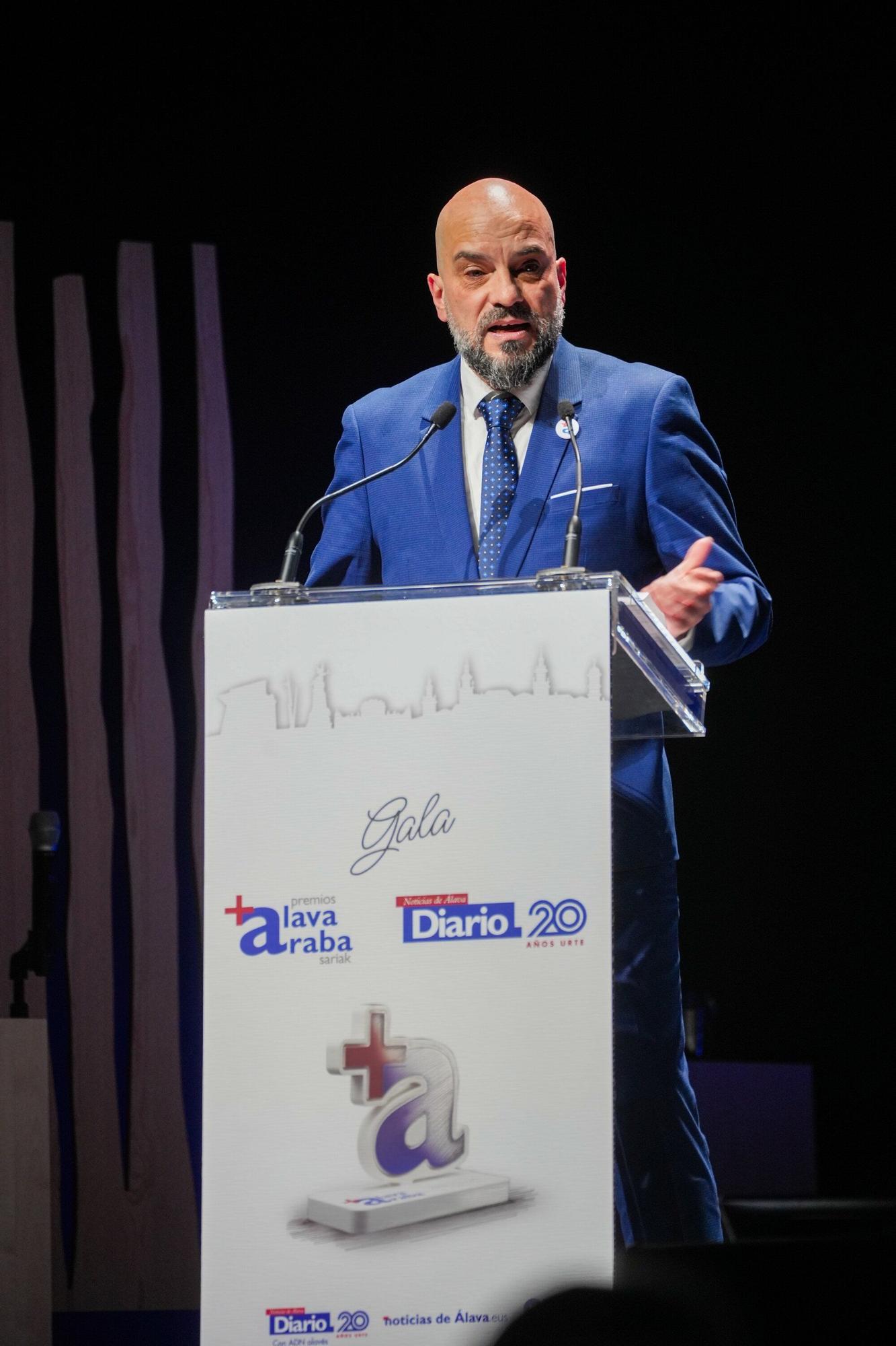 En imágenes: Así ha sido la entrega de los Premios +Álava Sariak