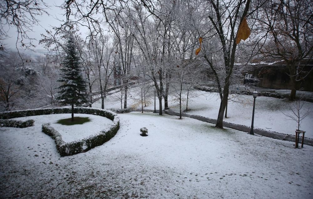 Vuelve la nieve a Navarra