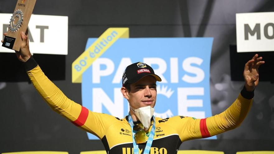 Van Aert sigue el festival del Jumbo: crono y líderato