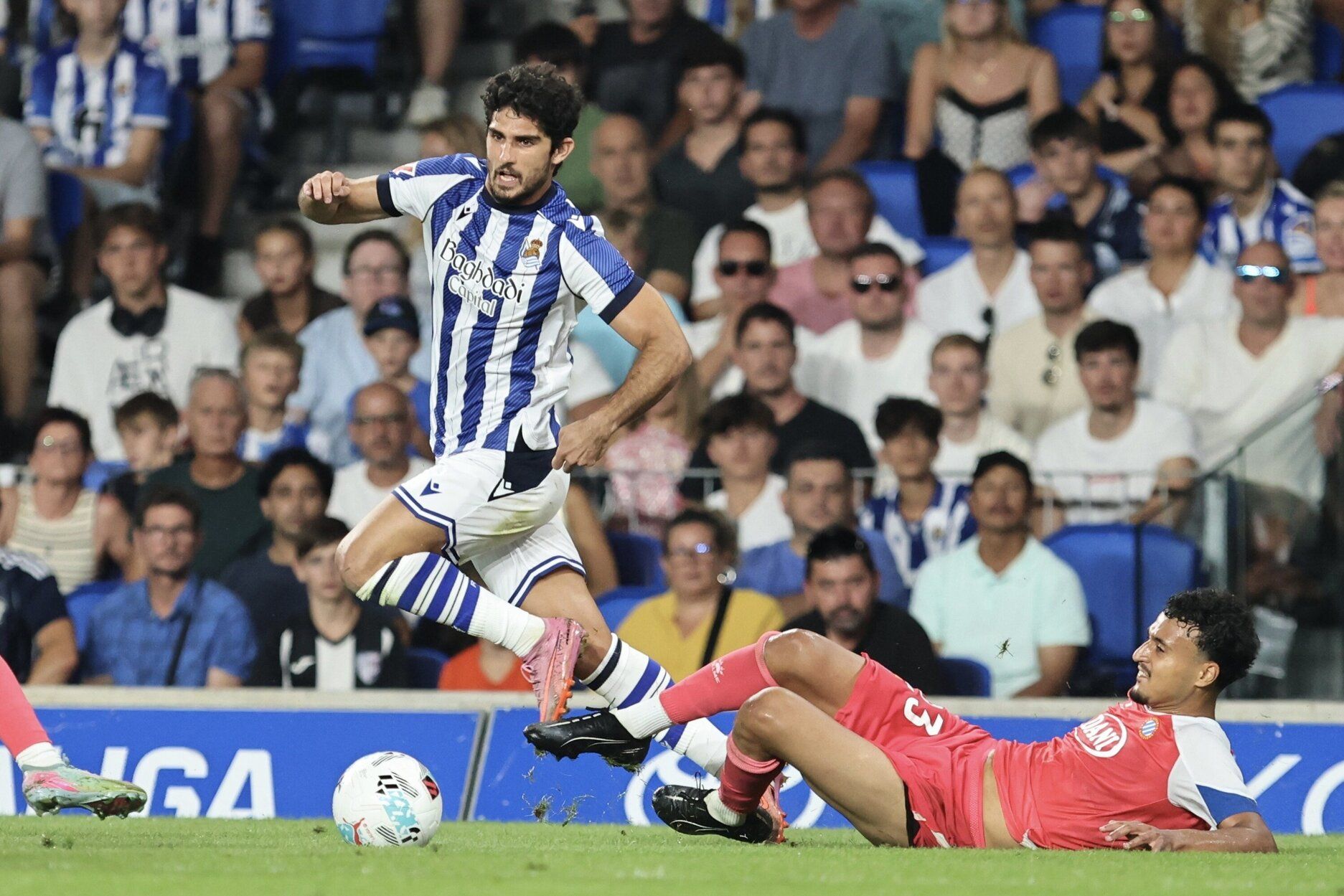 [Fotos] Partido loco en Anoeta de la Real Sociedad y el Espanyol