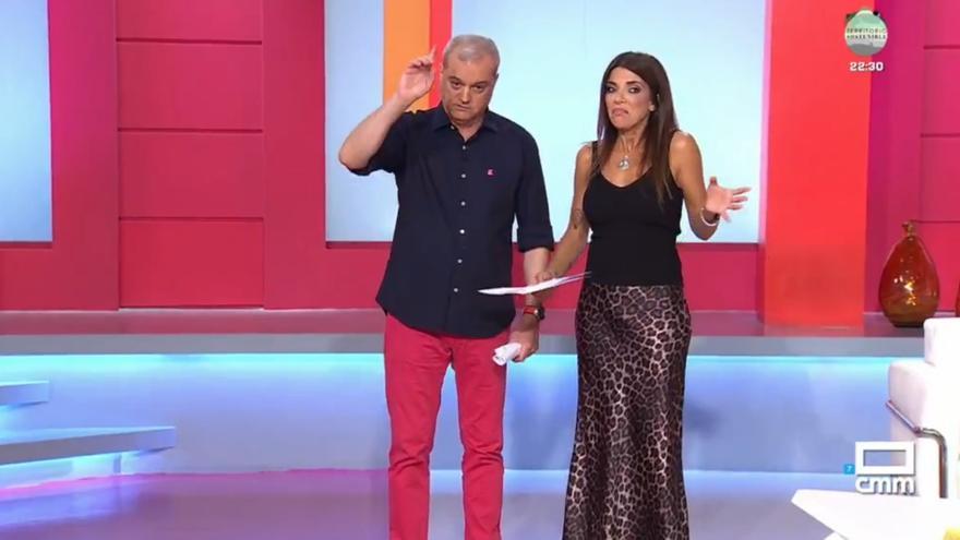 El momento en el que Ramón García se baja los pantalones en pleno directo