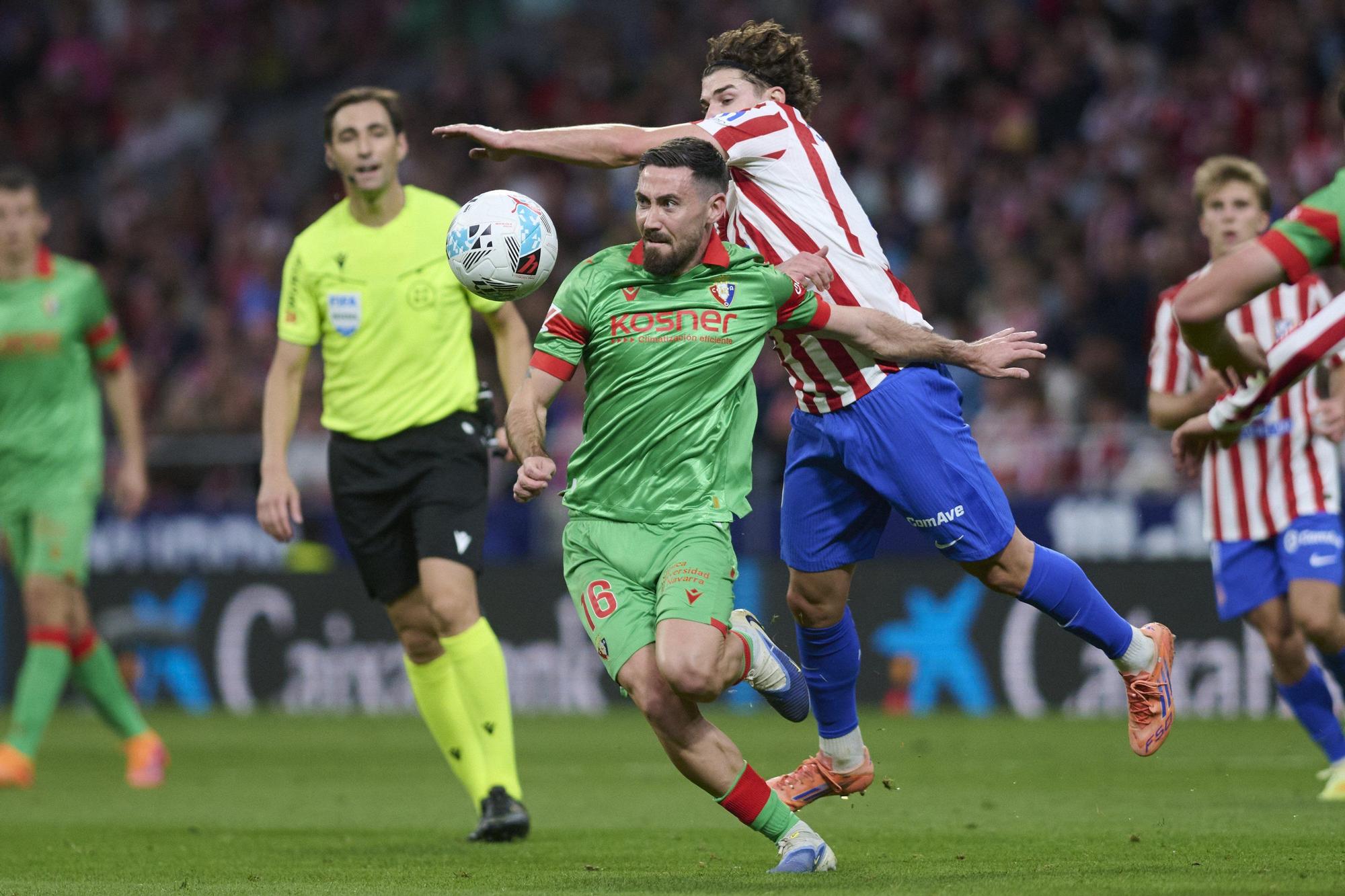 Fotos del partido Atlético de Madrid-Osasuna