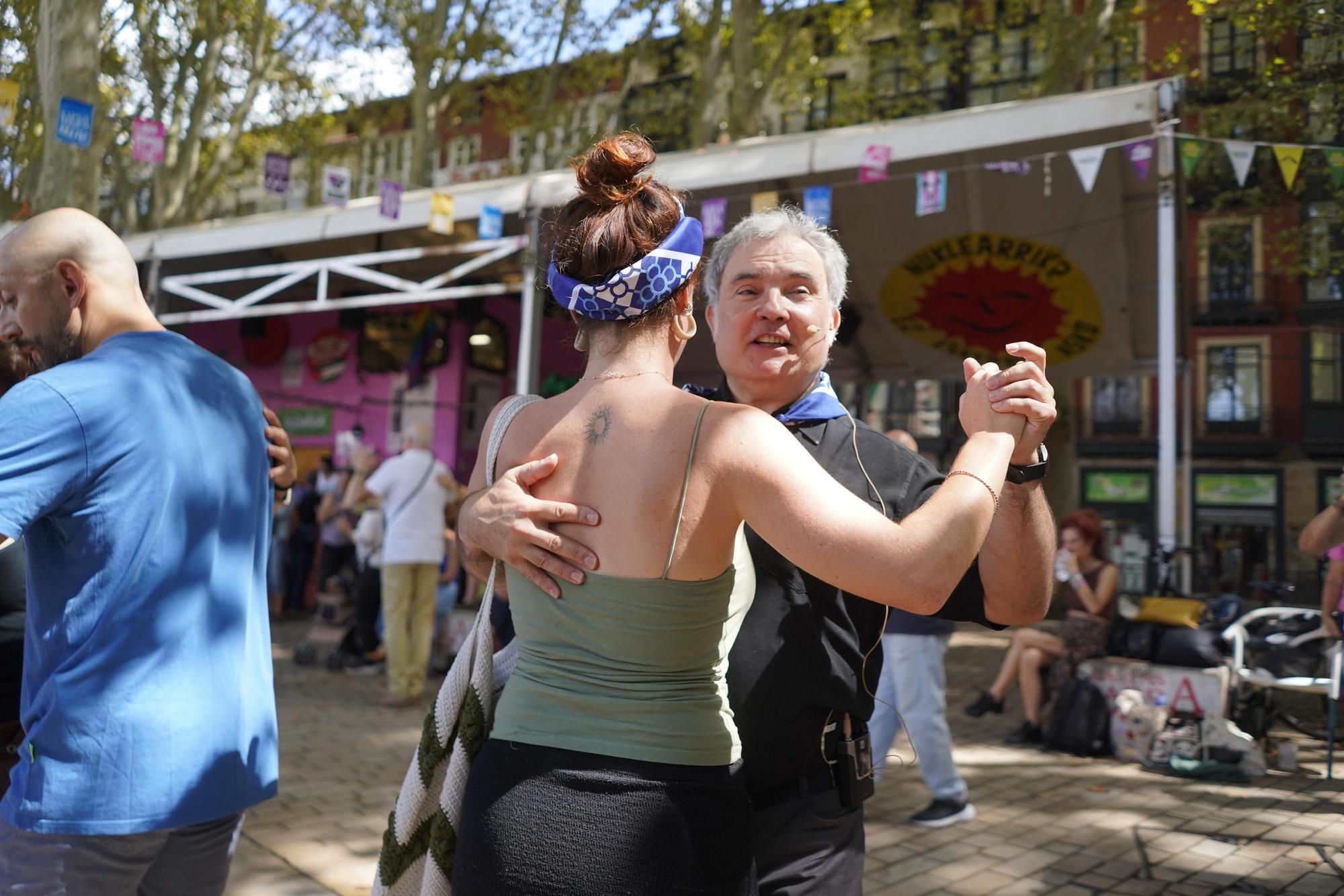 En imágenes: buen tiempo y gran ambiente en el último fin de semana de Aste Nagusia