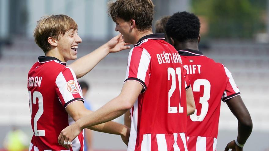 El Bilbao Athletic empata ante el Ourense con doblete de Beñat García