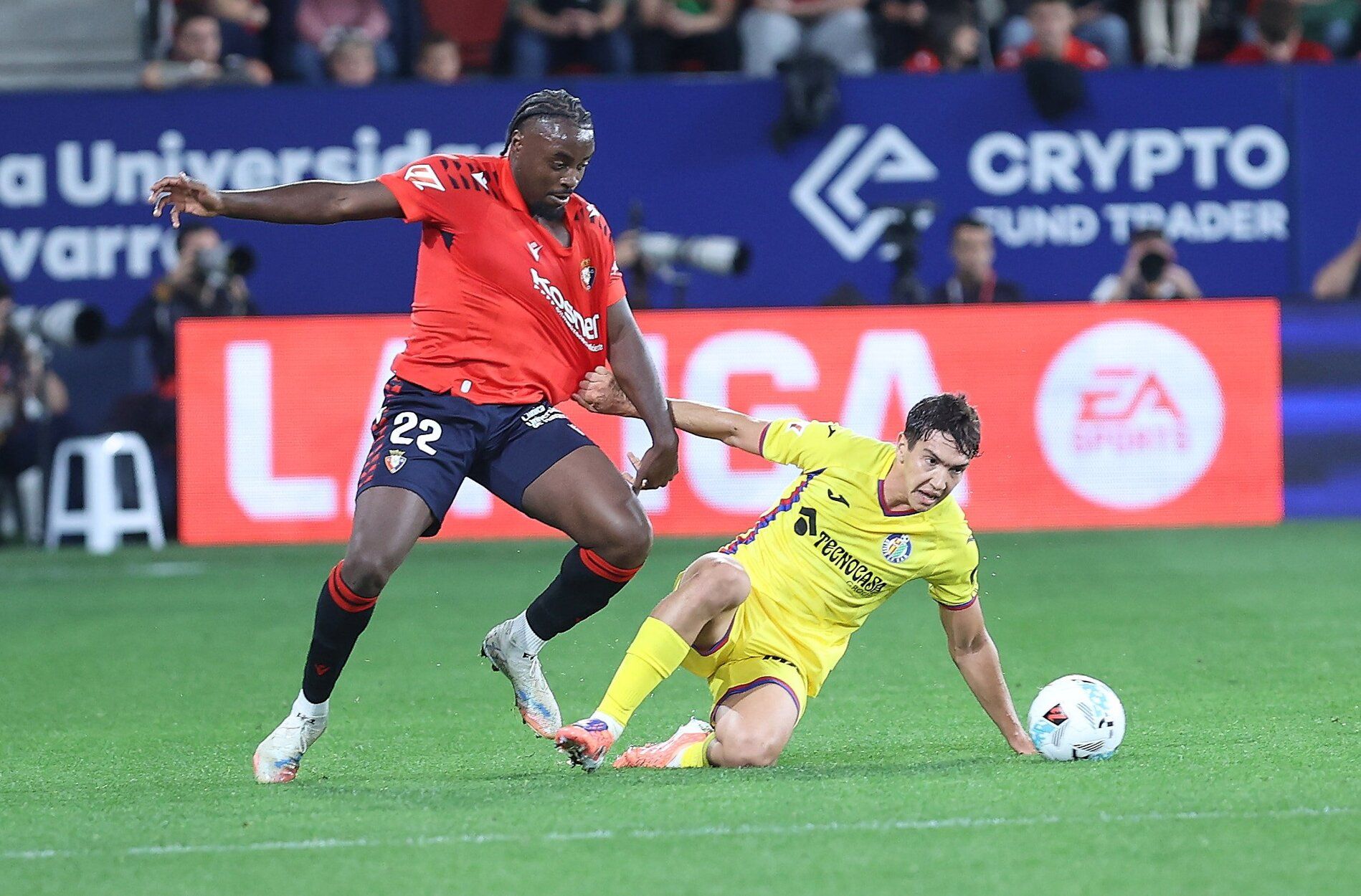Fotos del Osasuna-Getafe en El Sadar