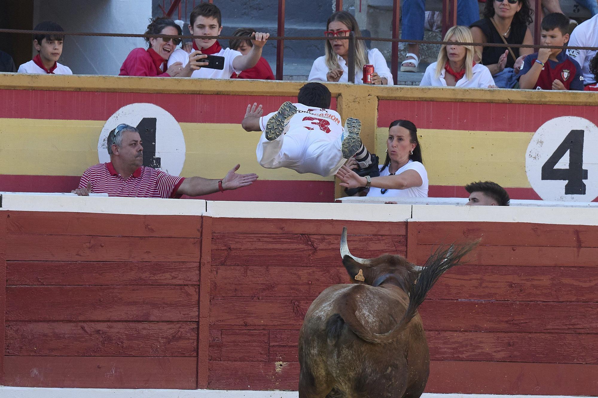 Concurso de recortadores con anillas