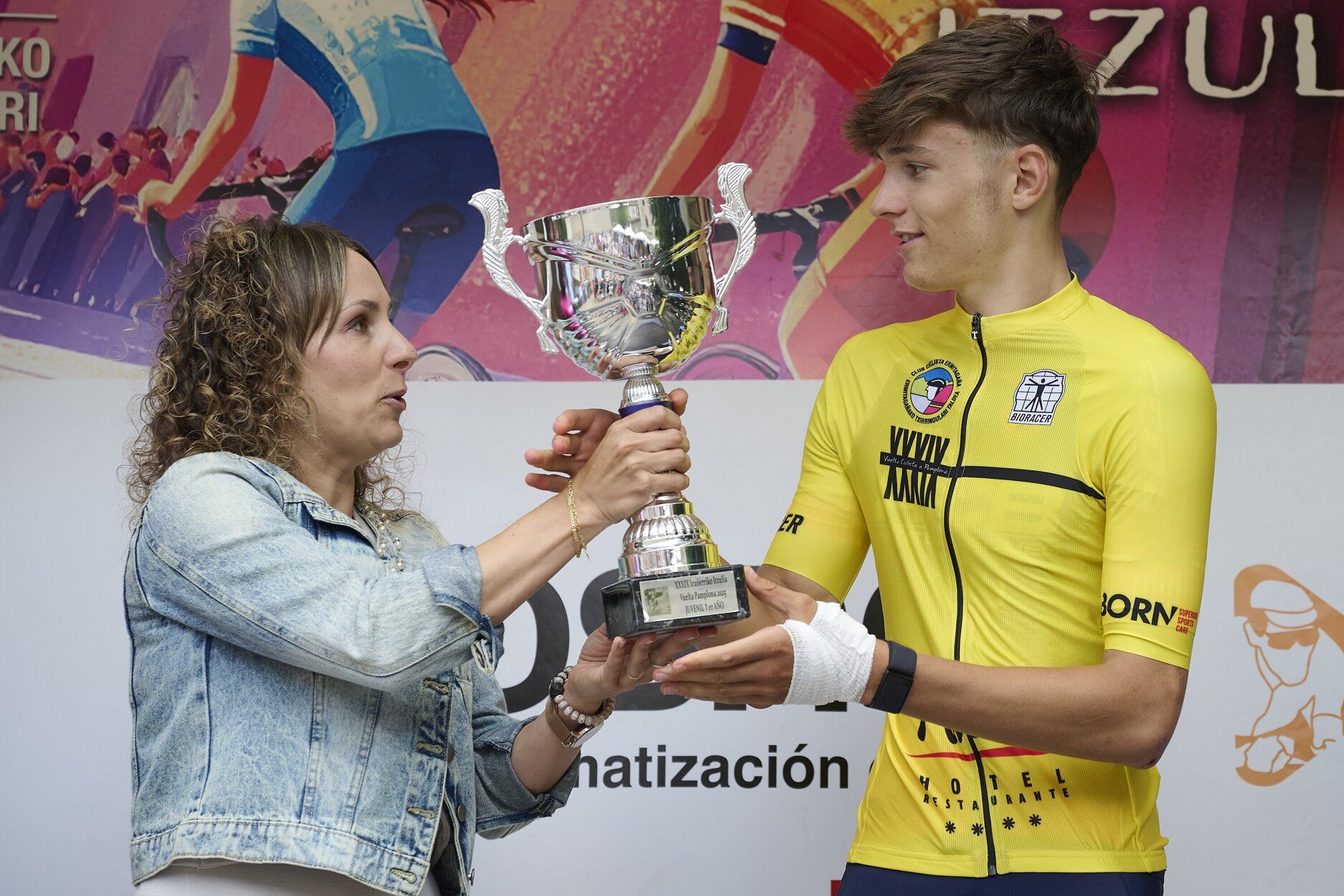 Fotos del final de la Vuelta a Pamplona