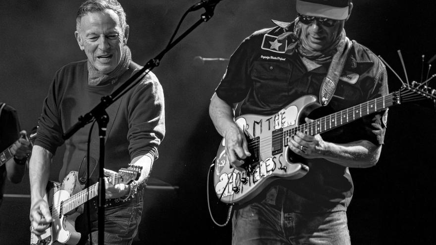 Tom Morello, que actuará en el ‘Legends’ de Miribilla, invitado especial en la gira de Springsteen