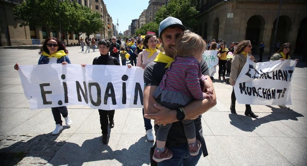 Manifestación de la Plataforma 0-3 de Navarra