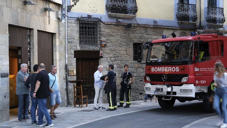 Una deflagración en la sociedad Gazteluleku causa dos heridos