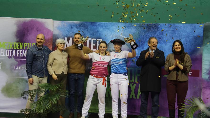 Enara Gaminde, campeona del Cuatro y Medio femenino