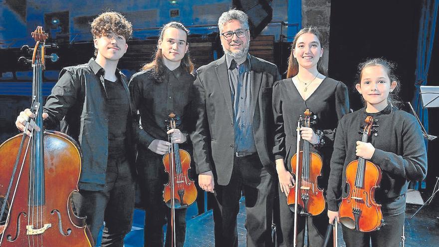 En imágenes: concierto de la joven orquesta de cuerda de Bellaterra en Bilborock