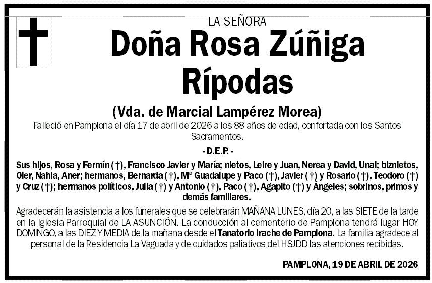 Rosa Zúñiga Rípodas