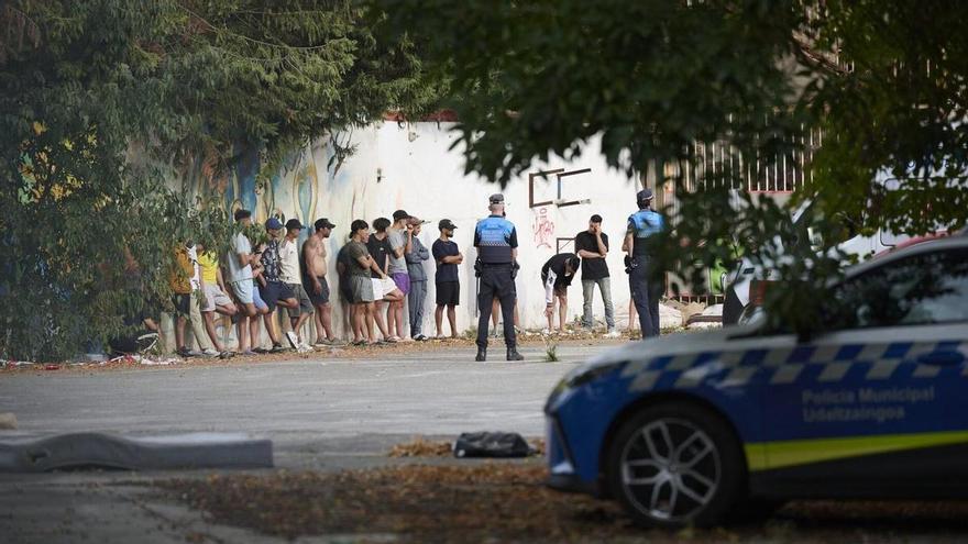 45 intervenciones y 242 denuncias, el balance de Policía Municipal este año en la antigua ikastola Jaso