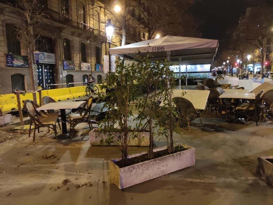 Disturbios en Barcelona