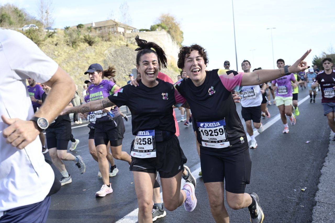 La Behobia, a su paso por Gaintxurizketa