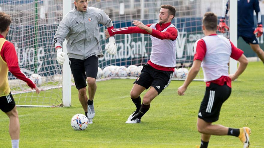 Osasuna vuelve al trabajo con Ipurua en el horizonte
