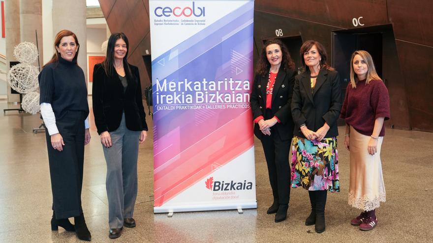 En imágenes: conferencia en el Euskalduna sobre comercio local e IA organizada por Cecobi en el Euskalduna de Bilbao
