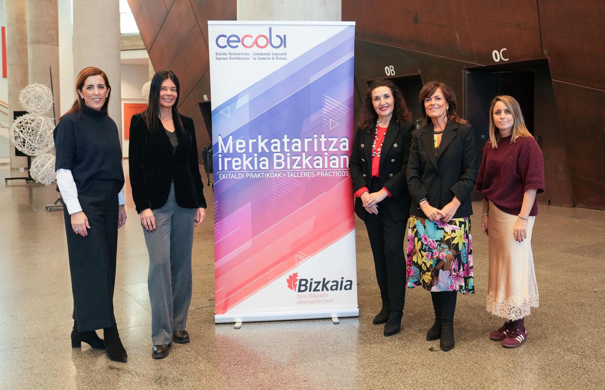 María López Negrete, Silvia Leal, Laura Batán, Cristina Múgica y Marta Fernández.