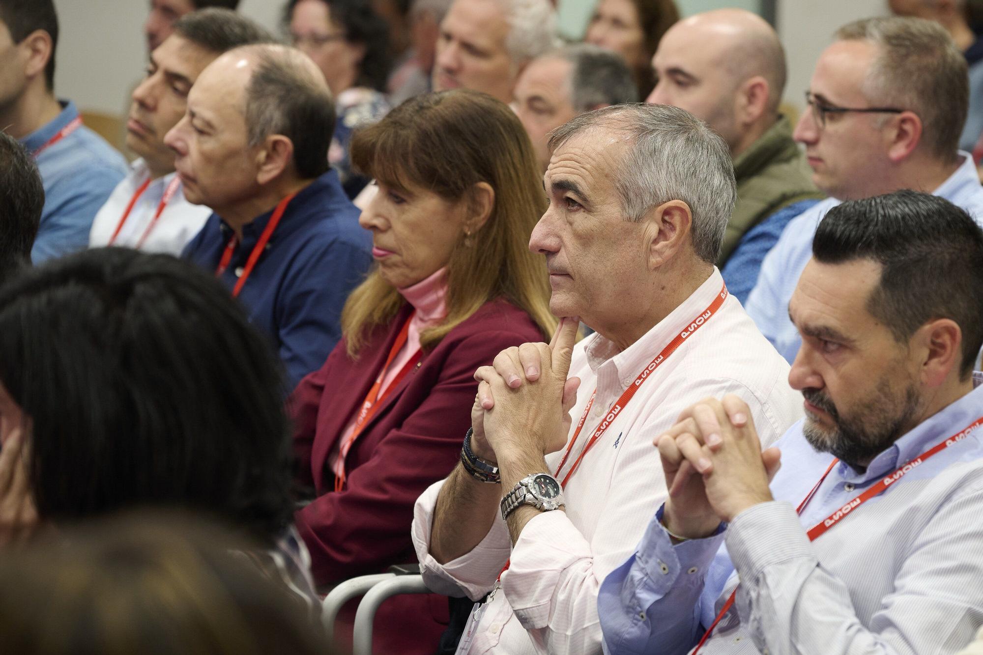 Fotos del Comité Regional del PSN-PSOE en Pamplona