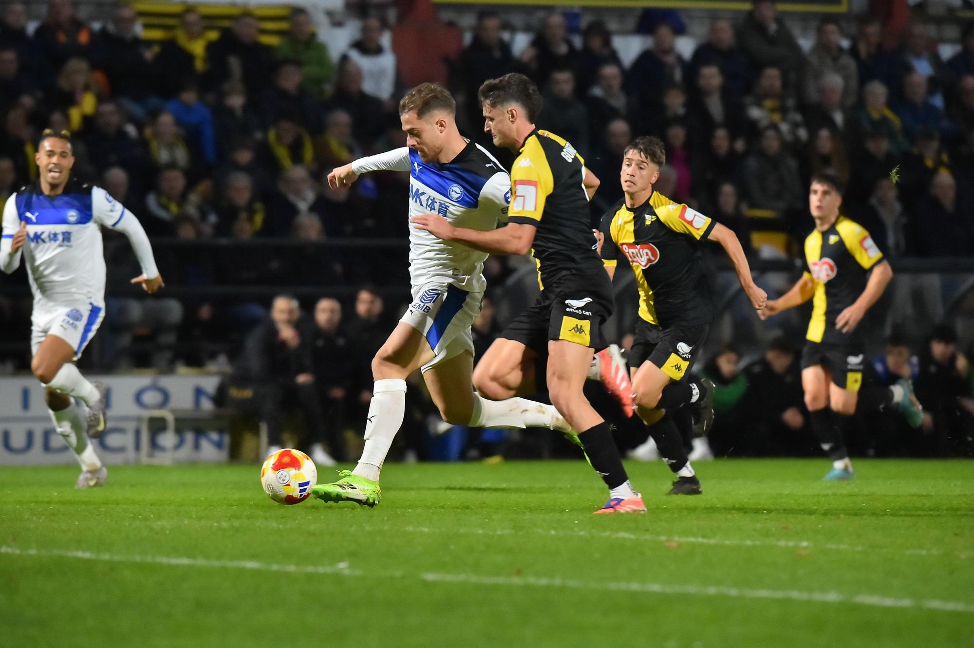 Todas las fotos del duelo copero entre el Portugalete y el Alavés