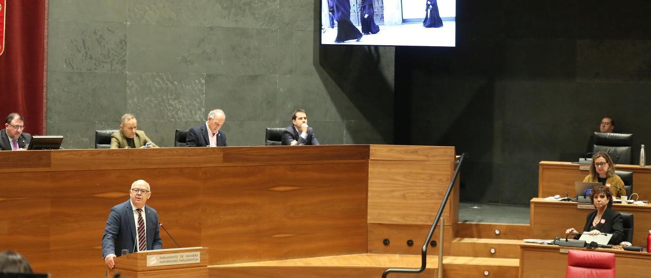Fotos del pleno del Parlamento de Navarra (05/03/2026)