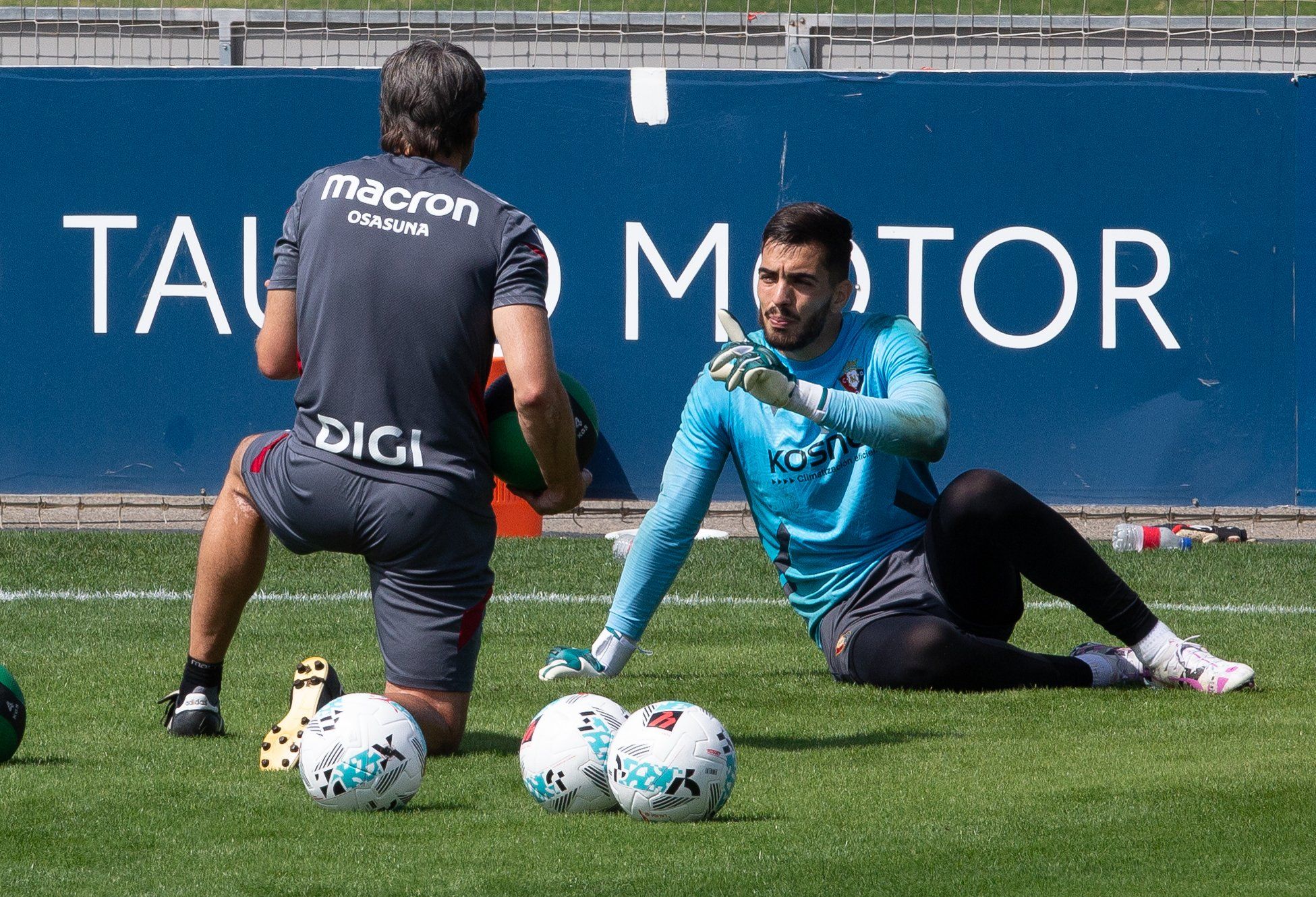 Fotos del entrenamiento de Osasuna en Tajonar del lunes 4 de agosto