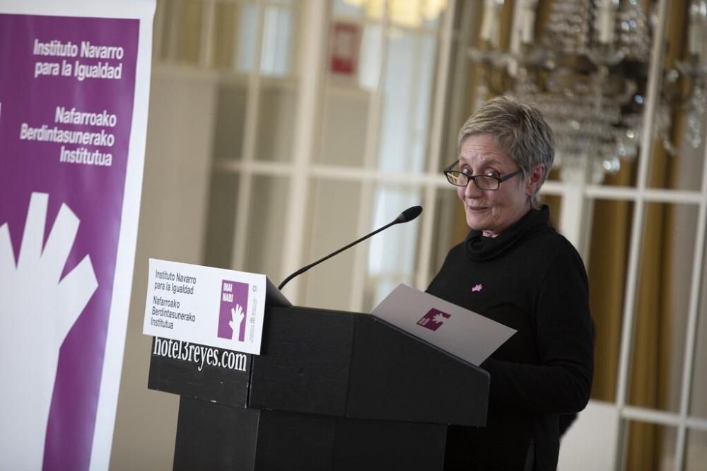 La presidenta de Navarra, María Chivite, clausura