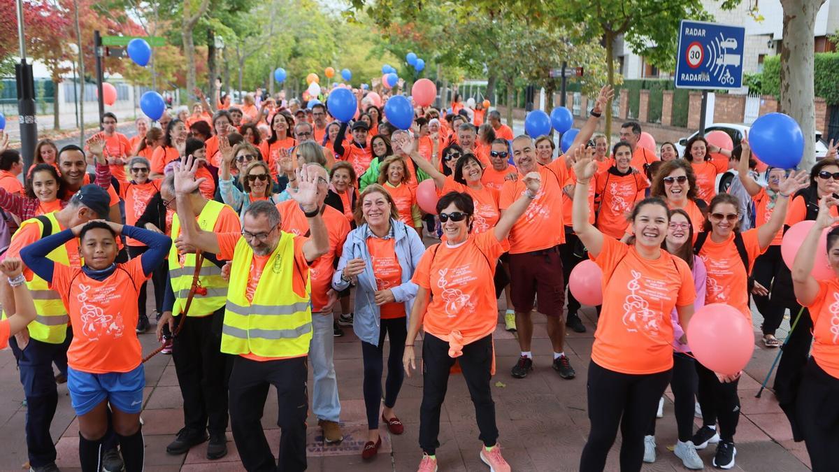 Marcha solidaria de Asafes del 2024.