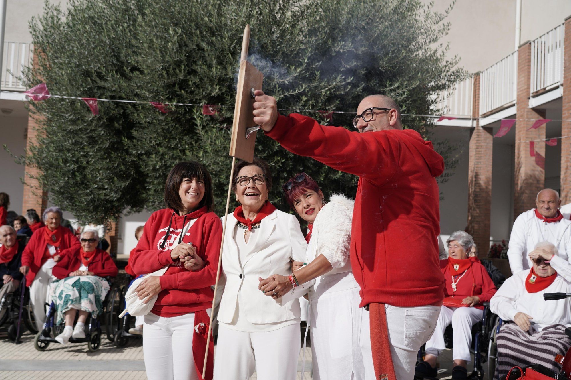 Fotos del cohete de Corella